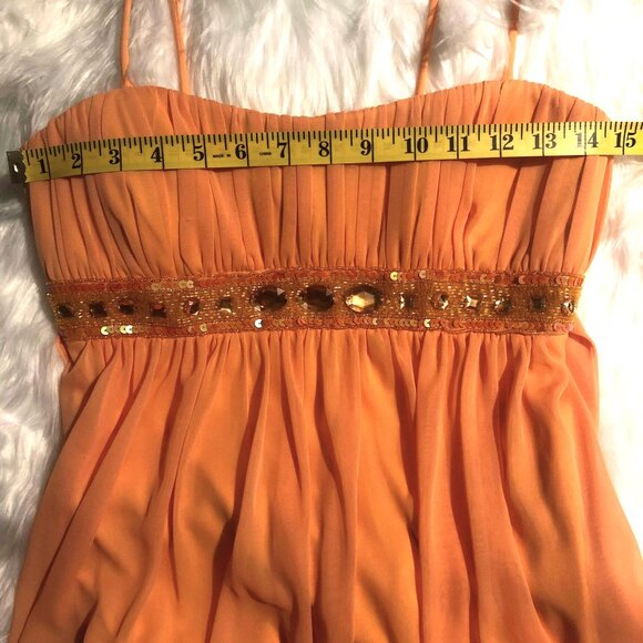 City Triangles Orange Dress (new) - Picture 7 of 16